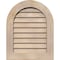 Ekena Millwork Round Top Gable Vent Non-Functional, Pine Gable Vent w/ Decorative Face Frame, 36"W x 32"H GVWRT36X3202SDUPI - alternate 1